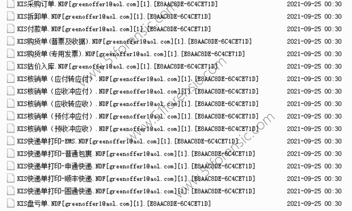 金蝶账套被加密